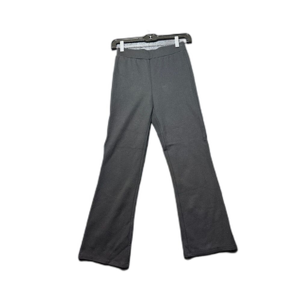 Marine Layer Black Allison Pull On Flare Pants XS Holiday 2022